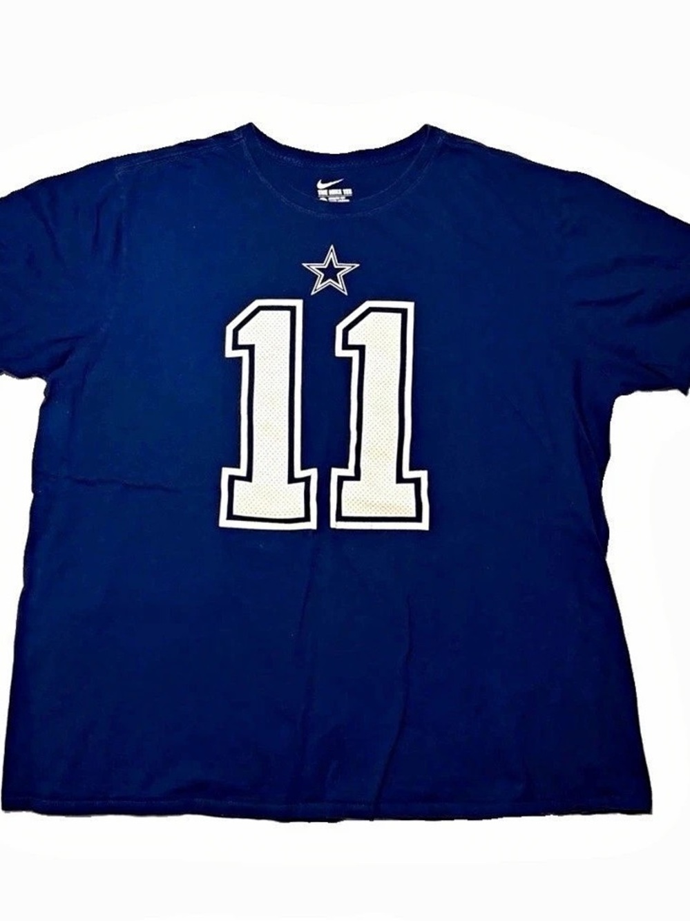 Nike Dallas Cowboys Micah Parsons #11 Player Name and Number T-Shirt Jersey Blue